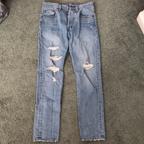 Levi’s 501 Skinny Jeans - Picture 1 of 6